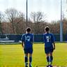 Jogadores da academia em estágio num centro de treino do Real Madrid