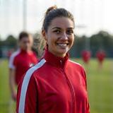 Retrato da Ana Silva, Treinadora de Futebol Feminino