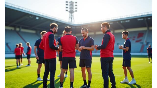 Treinadores da Academia de Futebol PT em intercâmbio com uma academia de futebol europeia de topo